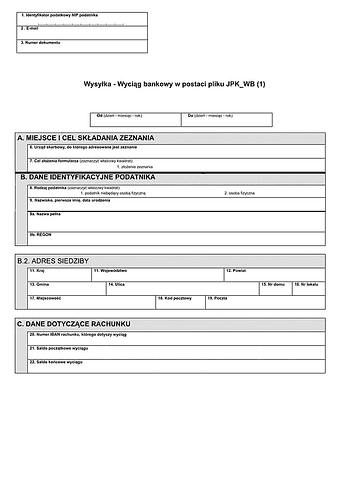 WB Wyciąg bankowy - z możliwością wysyłki JPK_WB (1)
