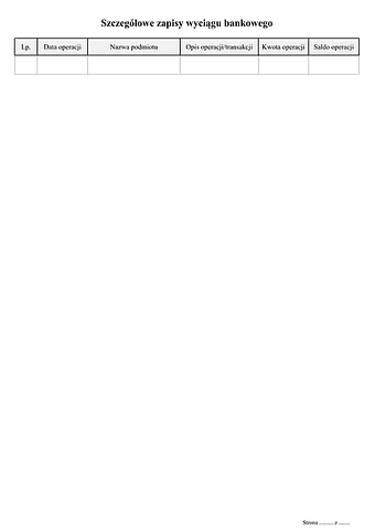 WB-S (1) Szczegółowe zapisy wyciągu bankowego