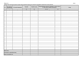 KPiR-R zal Podatkowa Księga Przychodów i Rozchodów przeznaczona dla rolników prowadzących działalność gospodarczą - załącznik