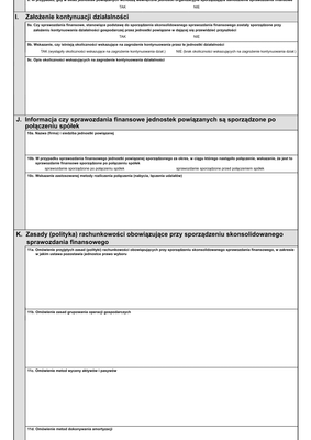 SFJGK Info (v.1-2) Wprowadzenie do skonsolidowanego sprawozdania finansowego dla grup kapitałowych - z wysyłką pliku xml JPK_SF 