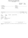 FBV(Rach-1poz) (archiwalny) Faktura bez VAT / Rachunek (1 pozycja) - darmowa 